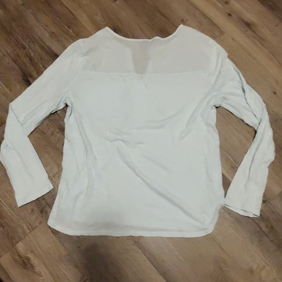 GAP Mint Color Long Sleep Top - Picture 5 of 5